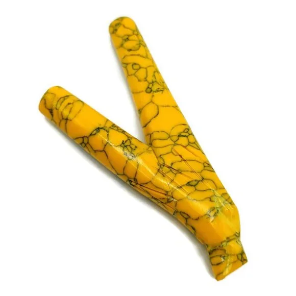 Kuripe Set Monkfish Applicator Snake Designs Peruvian Crafts Cusco